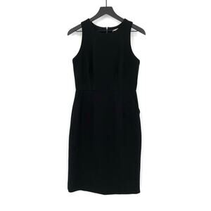 LOFT Sleeveless Sheath Dress Black 4